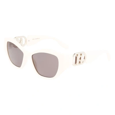 Afbeelding van KARL Lagerfeld Zonnebril, Dames, Maat: One Size, White