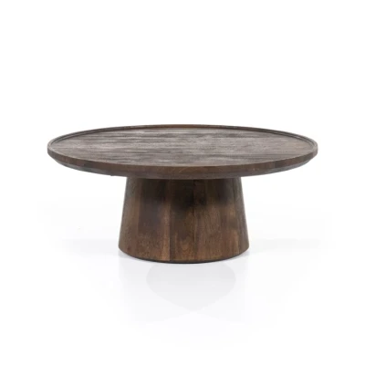 Afbeelding van Eleonora Salontafel Ron Bruin Ø80 32,00cm x 80,00cm