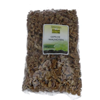 Afbeelding van Boerjan Walnoten Gepeld 800 gr