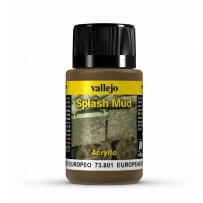 Afbeelding van Vallejo Weathering Effects Splash Mud European 40 Ml