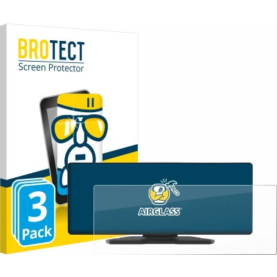 Afbeelding van BROTECT Screenprotector voor Carpuride W903 9.3&quot; Folie Beschermfolie Beschermglas transparant (3 Stuks)