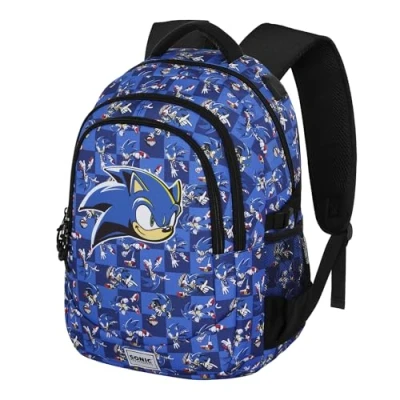 Afbeelding van Karactermania Sonic The Hedgehog Sega PLUS Hardloop rugzak Running Backpack Action Blauw