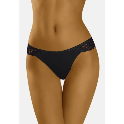 Afbeelding van Wolbar Tanga Slip, Dames, Maat: Medium, Black