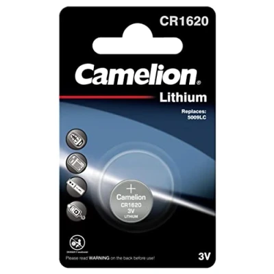Afbeelding van Camelion Batterij Knoopcel Lithium 3v Cr1620 Per Stuk