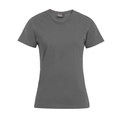 Afbeelding van Damesshirt &#039;Premium T&#039; met ronde hals Graphite XS