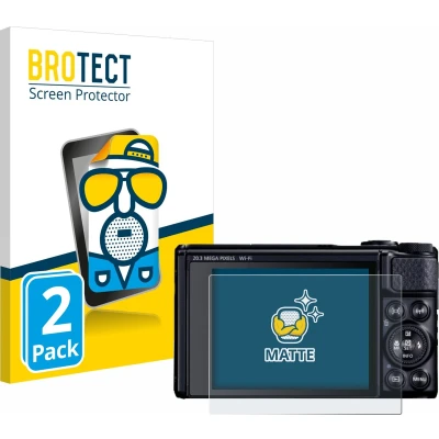 Afbeelding van BROTECT Screenprotector voor Canon PowerShot SX740 HS Lite Folie Beschermfolie matte (2 Stuks)