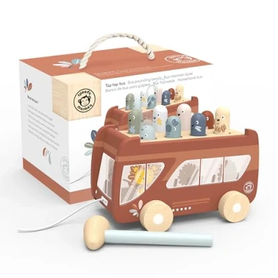 Afbeelding van Speedy Monkey Bus hamerbank 20,7x10,7x14,1cm
