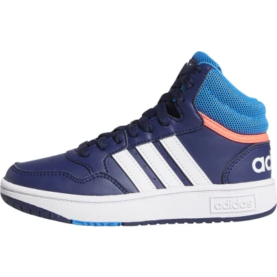 Afbeelding van Hoops Mid 3.0 GW0400 Vrijetijdsschoenen Junior Dark Blue Turbo200 3,5 Schoenen