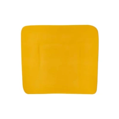 Afbeelding van Meyco Baby Uni aankleedkussenhoes okergeel 85x75cm