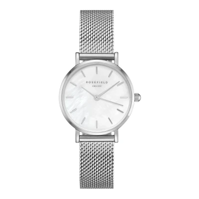 Afbeelding van Rosefield dames Horloge 26WS 266 in de kleur Zilver