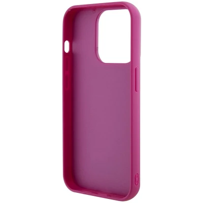 Afbeelding van Guess Sequins Script Logo Back Case Geschikt voor Apple iPhone 15 Pro Max (6.7&quot;) Magenta