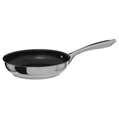 Afbeelding van Secret de Gourmet Koekenpan Alle kookplaten/warmtebronnen geschikt zilver/zwart Dia 24 cm