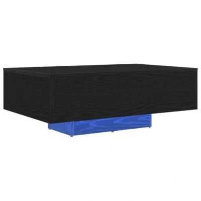 Afbeelding van vidaXL Salontafel Zwart Eiken Hout 85 x 55 31 cm