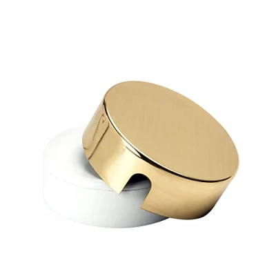 Afbeelding van ORION LIGHTSTYLE messing Aansluitdoos Baldakijn Rozet van glanzend Gouden deksel (messing)