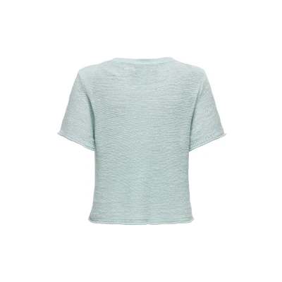 Afbeelding van ONLY ONLSUNNY S/S PULLOVER KNT NOOS Dames Top Gray Mist