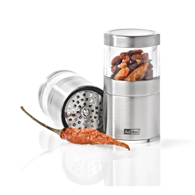 Afbeelding van AdHoc Voyage Mini Chili Pepersnijder Zilver