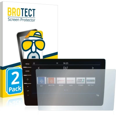 Afbeelding van BROTECT Screenprotector voor Volkswagen Tiguan Elegance TDI DSG 2020 Discover Pro 9.2&quot; Folie Beschermfolie matte (2 Stuks)
