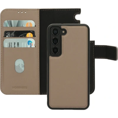 Afbeelding van Mobiparts Leather 2 in 1 Wallet Case Samsung Galaxy S23 Taupe