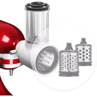Afbeelding van KitchenAid Groentesnijder En Rasp Uitbreidingspakket 5ksmemvsc Stainless Steel