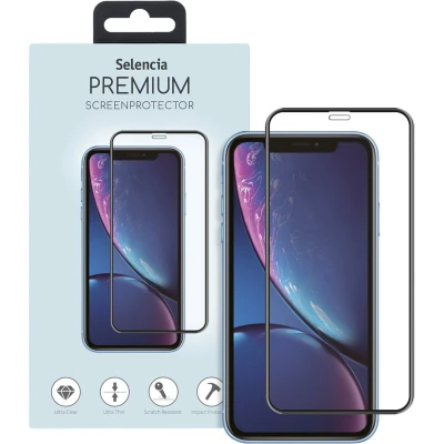 Afbeelding van Selencia Screenprotector Geschikt voor iPhone 11 Tempered Glass Gehard Glas Premium