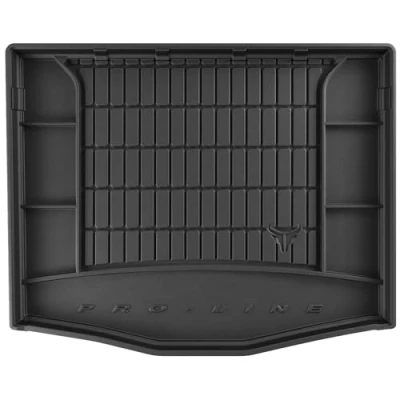 Afbeelding van M MOTOS Kofferbakmat voor Ford Mustang Mach E sinds 2020, verbeter je reiscomfort met de zwarte antislipmat Auto TM automat alle weersomstandigheden, bescherming tegen