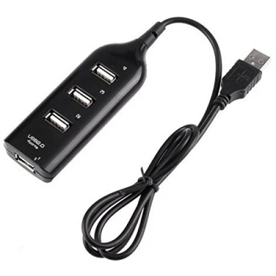 Image de Hub USB L Link LL CK0042A Noir (4 ports)