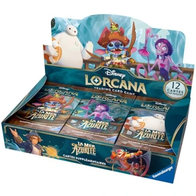 Afbeelding van Ravensburger Boîte de 24 Boosters Lorcana Chapitre 6 : La Mer Azurite Version française
