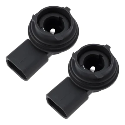 Afbeelding van eMagTech Lot de 2 douilles pour feux circulation diurnes 1Z0941669 compatibles avec Skoda Compatible VW