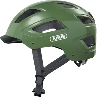 Afbeelding van ABUS Hyban 2.0 Stadshelm Stevige Fietshelm Voor Dagelijks Gebruik met ABS hardshell Dames en Heren Groen, Maat M​