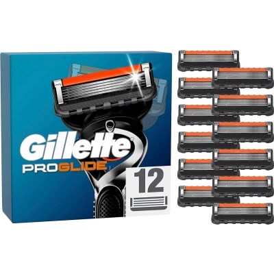 Afbeelding van Gillette Proglide Navulmesjes Voor Mannen 12 stuks