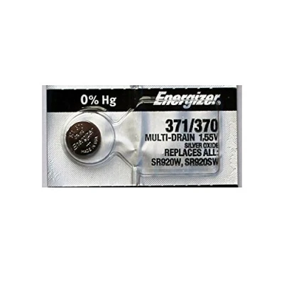 Afbeelding van Energizer 371 370 SR920W SR920SW horlogebatterijen, 1,5 V, 2 stuks