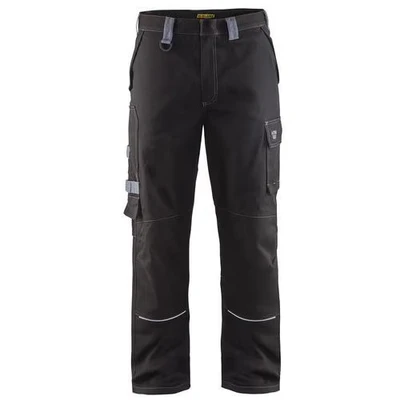 Image de Pantalon retardant flamme noir/gris