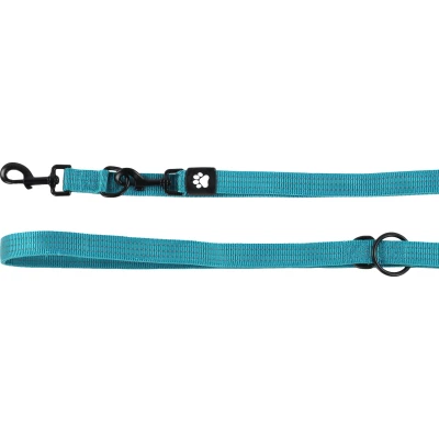 Afbeelding van Flamingo Zorba Trainingslijn Honden Turquois 200cm 25mm 1st 134151