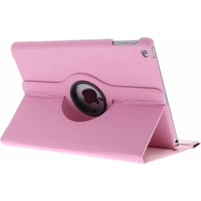 Afbeelding van iPad 9.7 360 graden draaibare hoes Roze