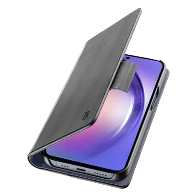 Afbeelding van Cellularline Cover Galaxy A55 Book Zwart (book3gala55k)