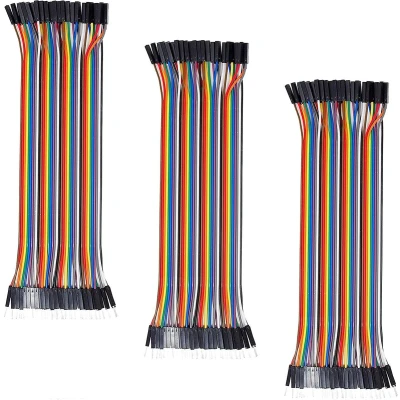 Afbeelding van AZDelivery 3 x Jumper Draadkabel 40 stuks per 20 cm F2M Vrouwelijk naar Man compatibel met Arduino en Raspberry Pi Inclusief E Book!