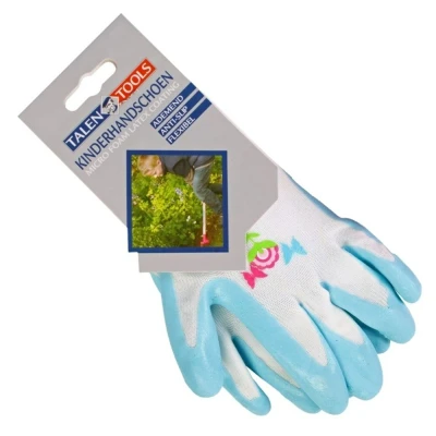 Afbeelding van Talen Tools Kinderhandschoenen Antislip Nylon Blauw