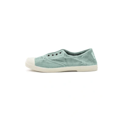 Afbeelding van Natural World Sneakers laag, Dames, Maat: 35, aqua Katoen