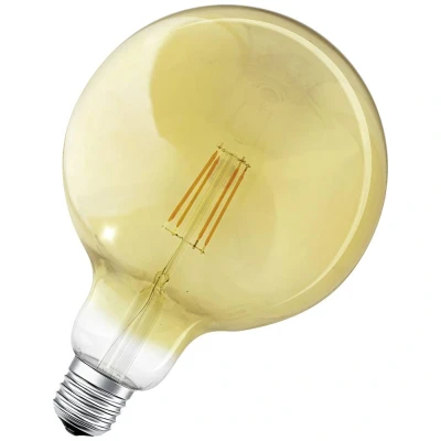 Afbeelding van LEDVANCE Slimme LED lamp met ZigBee technologie, E27 basis gouden glas ,Warm wit