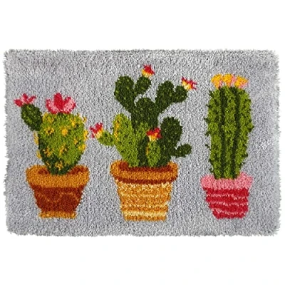 Afbeelding van Knooptapijt Cactus Orchidea