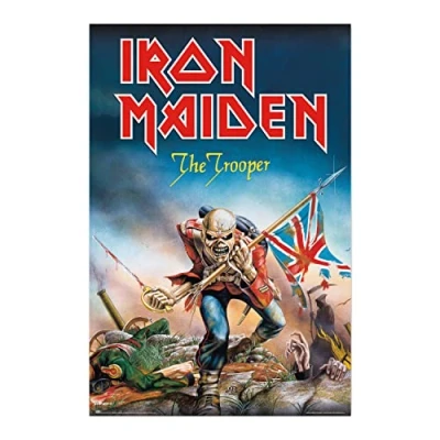 Afbeelding van Poster Iron Maiden The Trooper 61x91,5cm