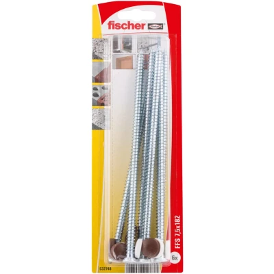 Afbeelding van Fischer FFS 7,5 x 182 K NV Kozijnpluggen 532748 1 set(s)