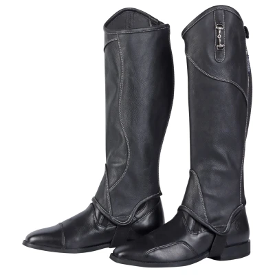 Image de Harry&#039;s Horse Mini Chaps Bit Short and Wide Noir XXXL