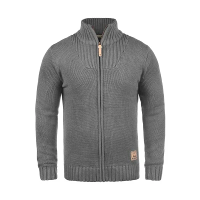 Afbeelding van Solid Sdpoul Vest, Heren, Maat: Large, Grey melange