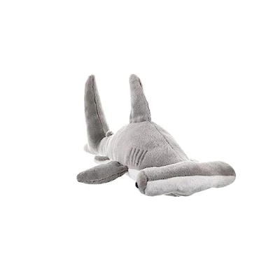 Afbeelding van Wild Republic Knuffel Hamerhaai Junior 38 Cm Pluche Grijs/wit