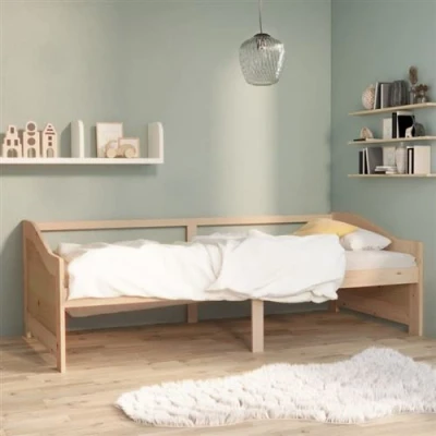 Afbeelding van Bedbank 3 zits massief grenenhout 90x200 cm