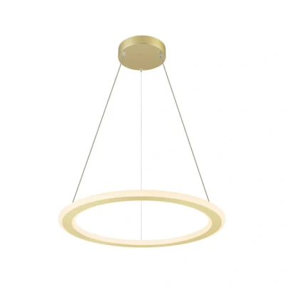 Afbeelding van SLV ONE FLAT 1007857 Hanglamp LED Energielabel: D (A G) 23 W Zwart
