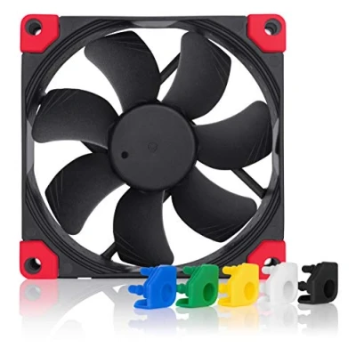 Afbeelding van Noctua NF A9 PWM chromax.black.swap, hoogwaardige stille ventilator, 4 polig (92 mm, zwart)