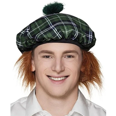Afbeelding van Boland Baret Mr Tartan Groen Één maat Volwassenen Unisex Landen