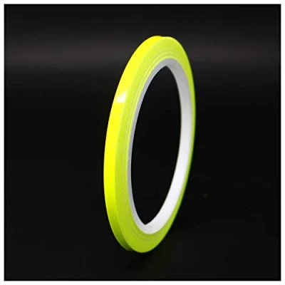 Afbeelding van Decoratieve sierstrips voor auto, motorfiets, boot, modelbouw, vele kleuren, lengte 10 m (fluo geel, 4 mm)
